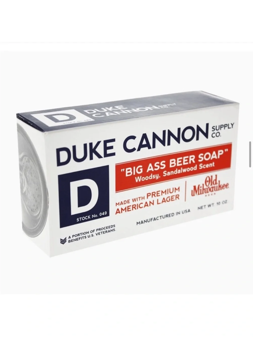 DUKE CANNON BIG BEER SOAP WOODSY Sandalwood Scent 10oz NIB